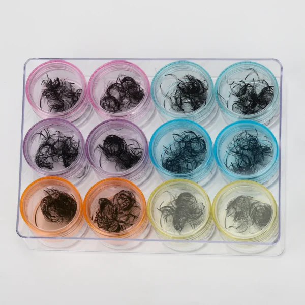 Long Stem Premade Fan Shape Eyelashes in Bulk - 图片 4