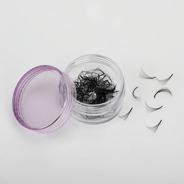 Long Stem Premade Fan Shape Eyelashes in Bulk - 图片 3