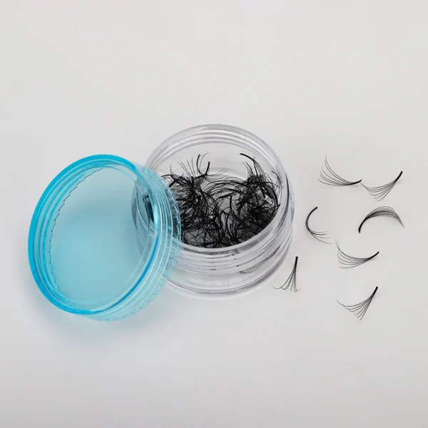 Long Stem Premade Fan Shape Eyelashes in Bulk - 图片 2