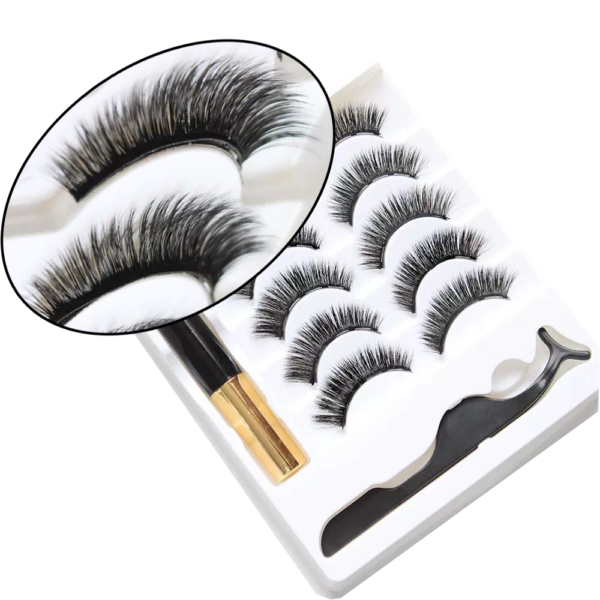 Magnet Eyelash in Customized Boxes with Private Label - 图片 4