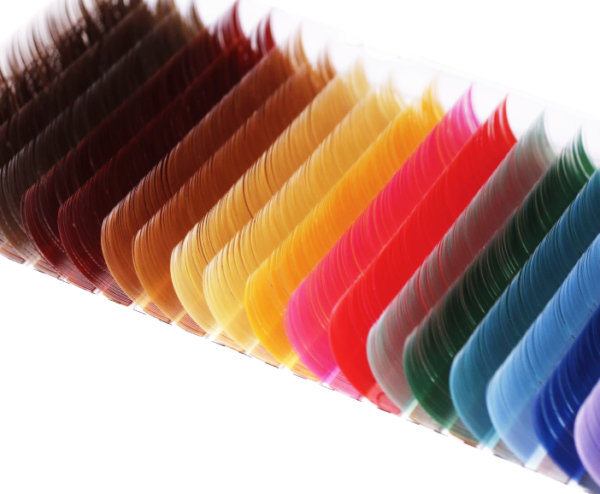 Silk Color Eyelash Extensions - 图片 2