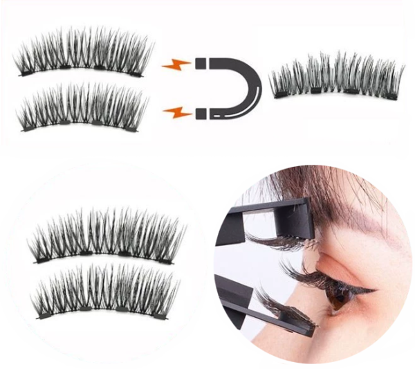 Magnet Eyelash in Customized Boxes with Private Label - 图片 3