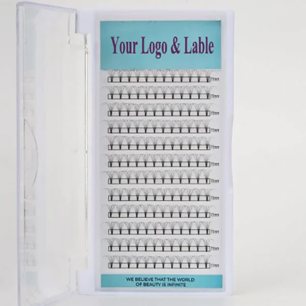 7D Short Stem Premade Fan Shape Eyelashes